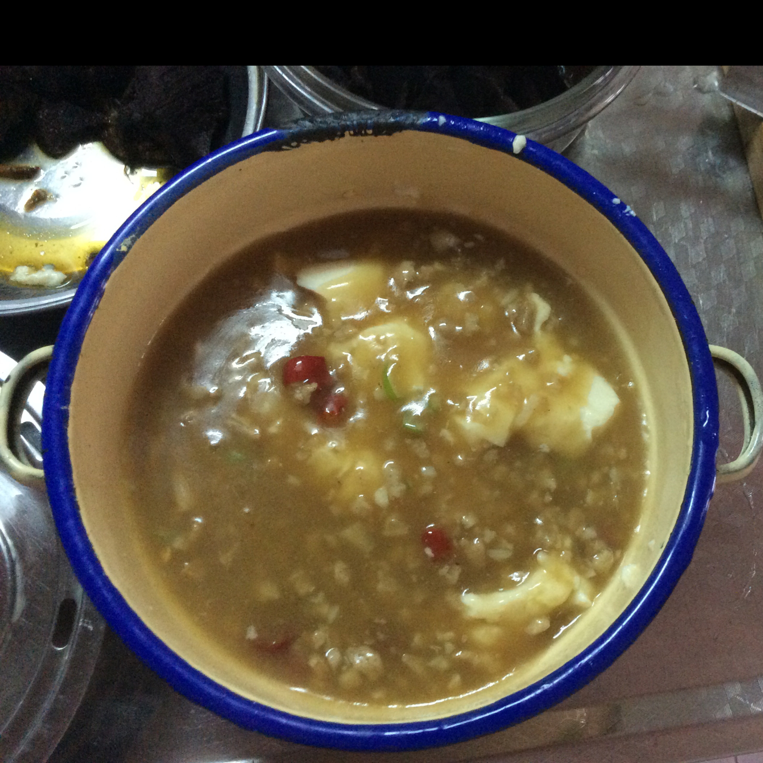 肉末嫩豆腐