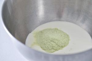 白玉豆乳奶盖蛋糕卷的做法 步骤17