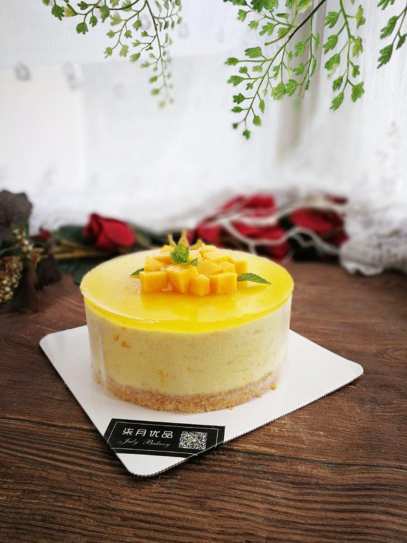 【视频】芒果慕斯（6寸） | 含镜面果胶配方