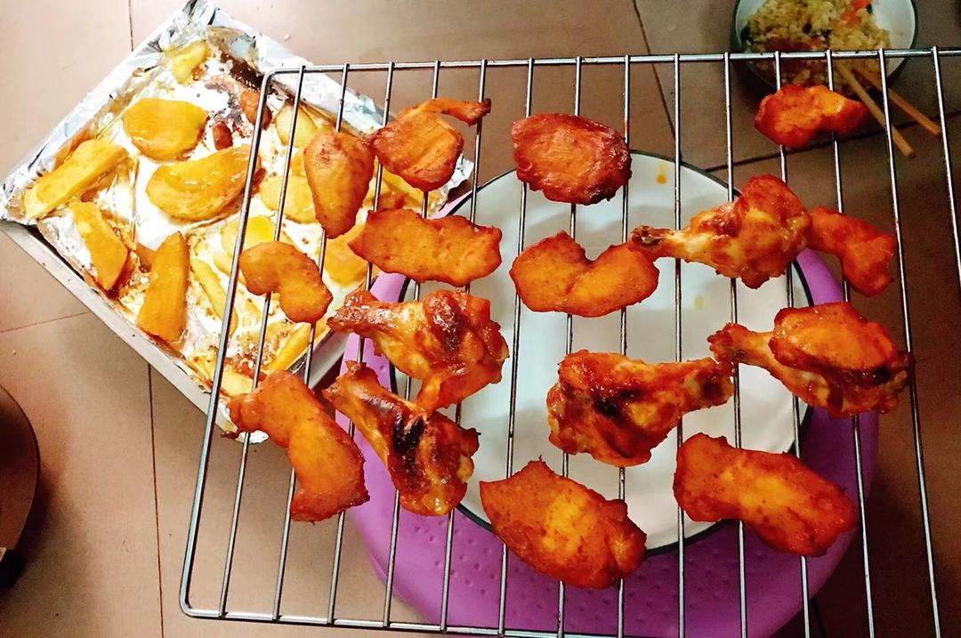 奥尔良烤鸡腿