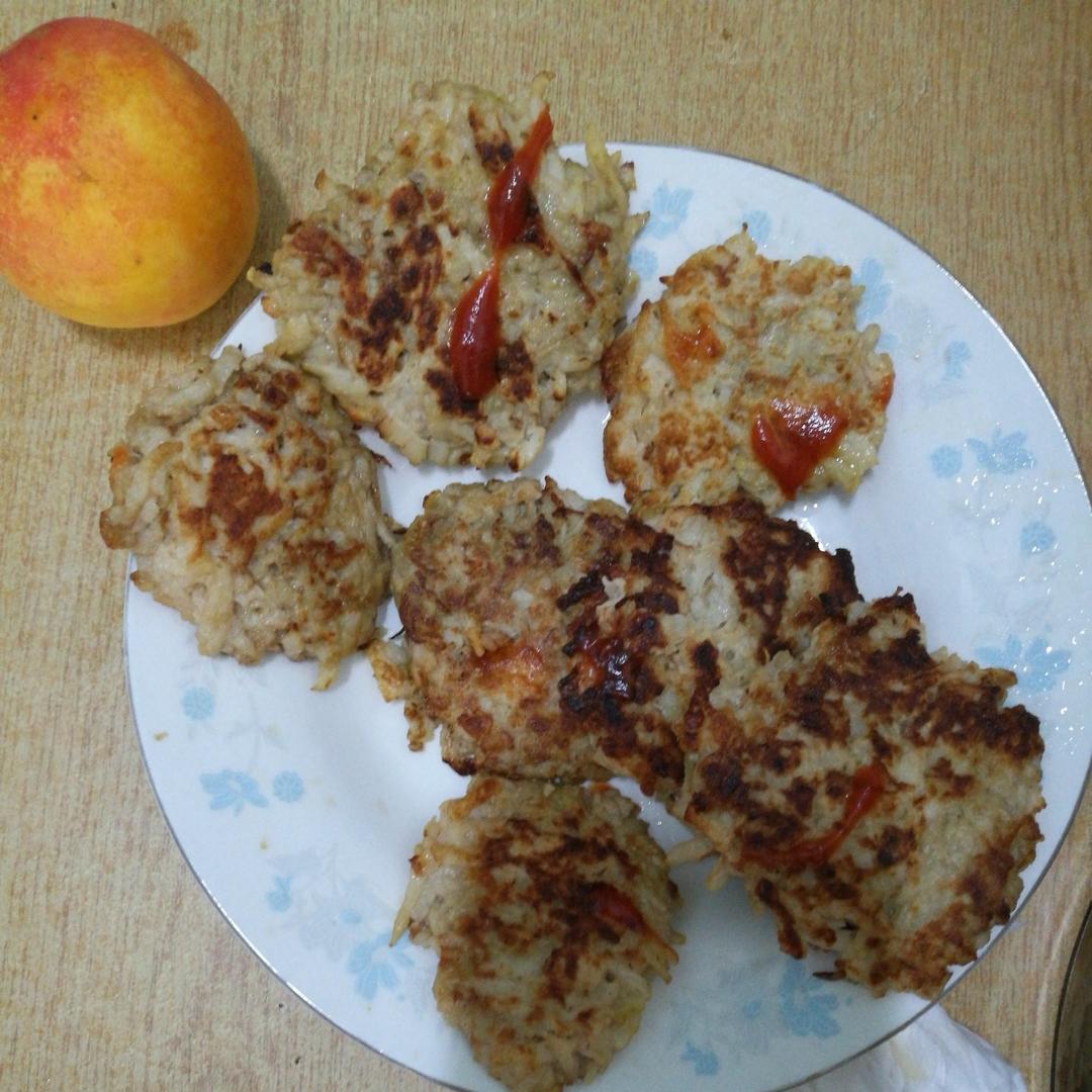 香煎藕饼