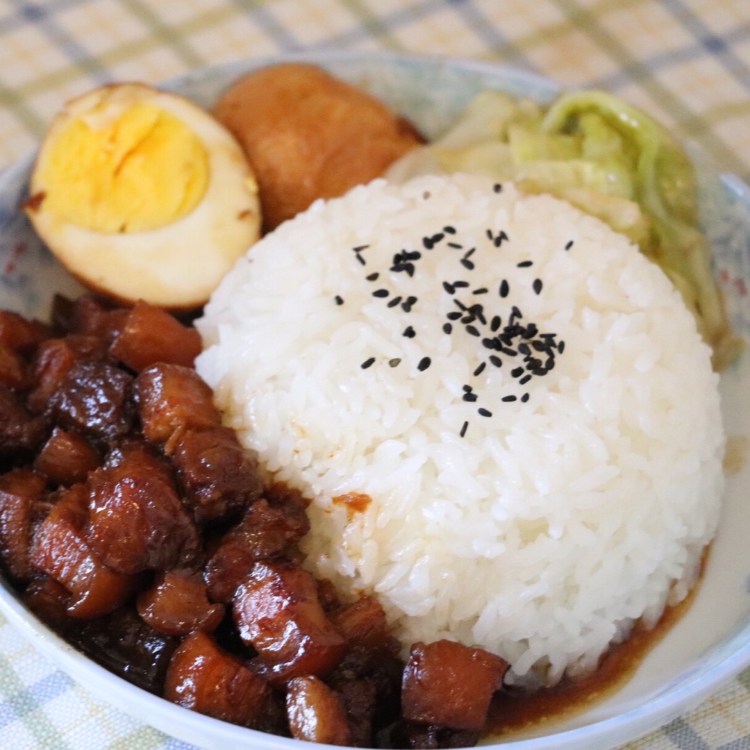 台湾卤肉  台湾卤肉饭Braised Pork Rice