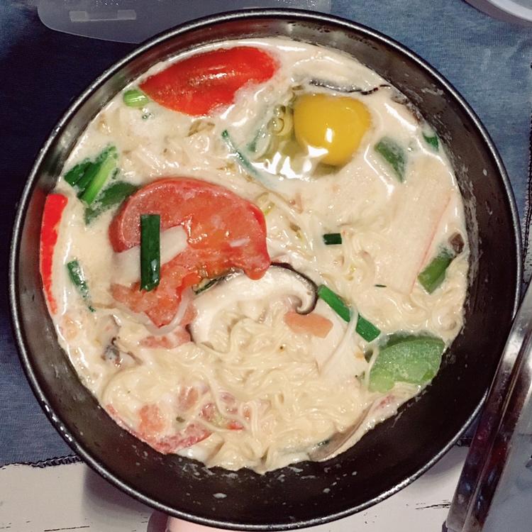 日式浓情汤面的做法