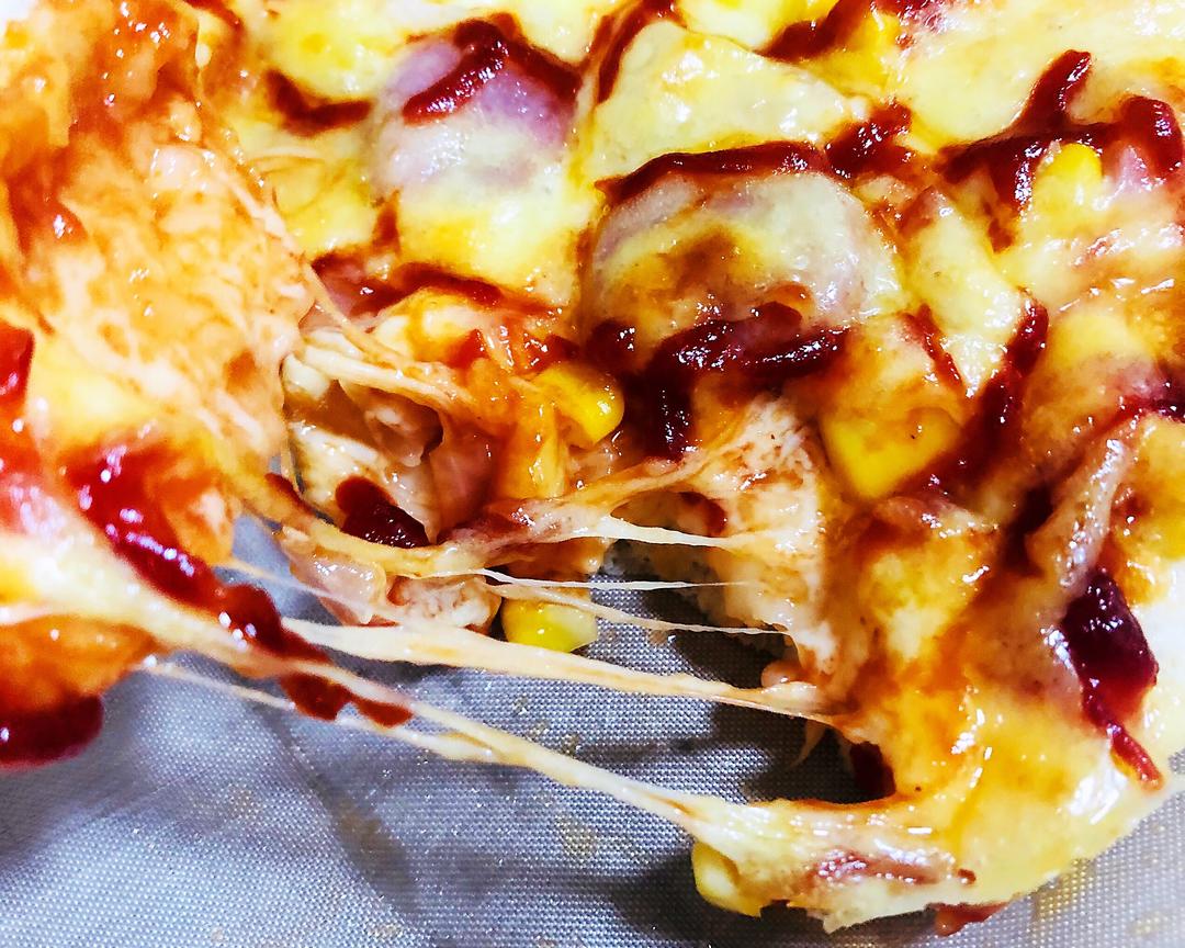 台湾香肠 披萨的做法