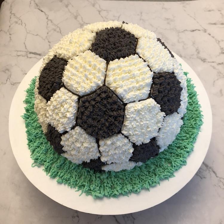 足球生日蛋糕