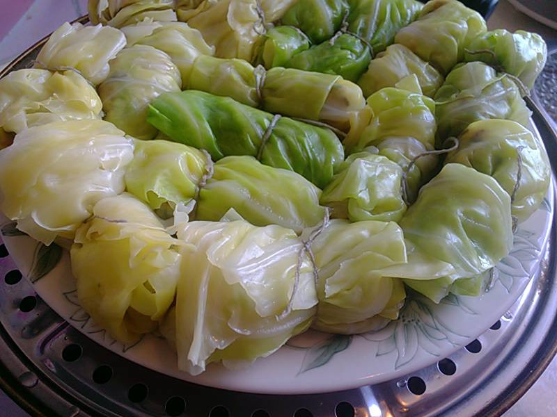 翡翠头菜卷