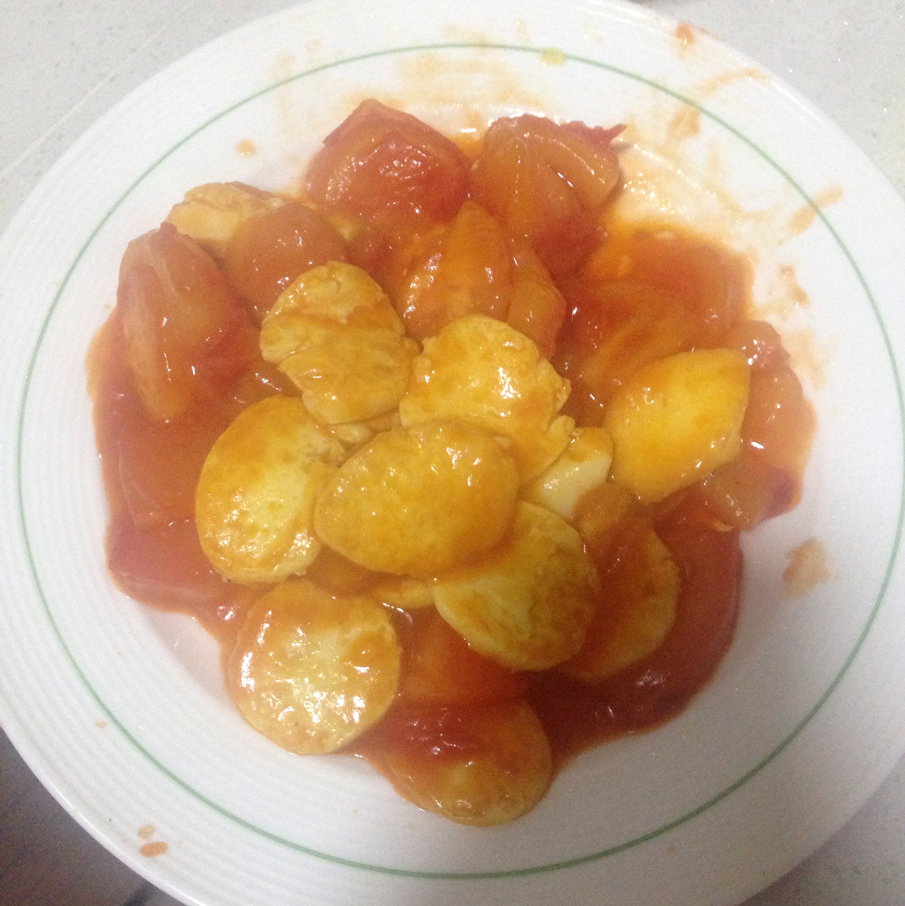 茄汁玉子豆腐