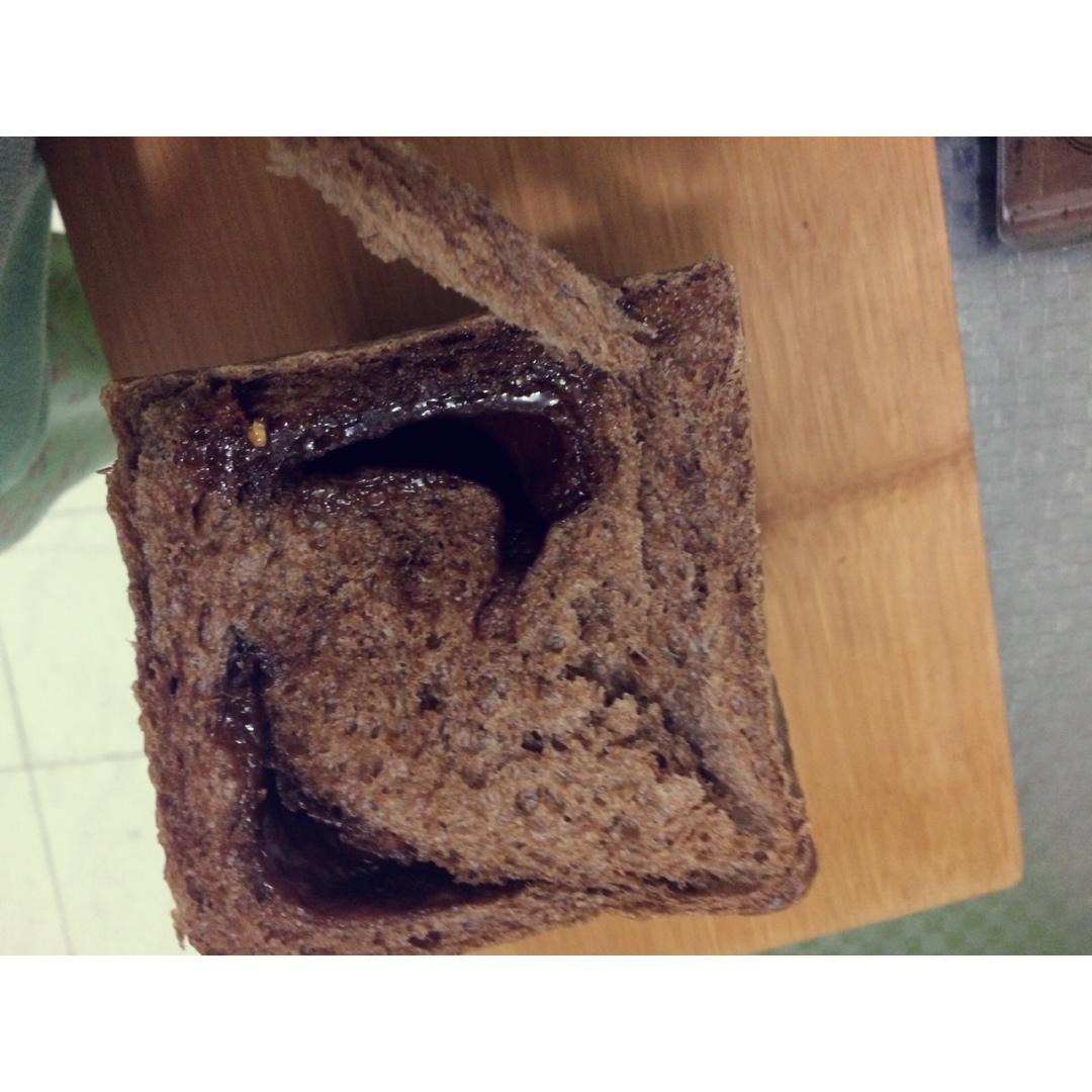 火遍Instagram的爆浆巧克力吐司~附原味吐司配方