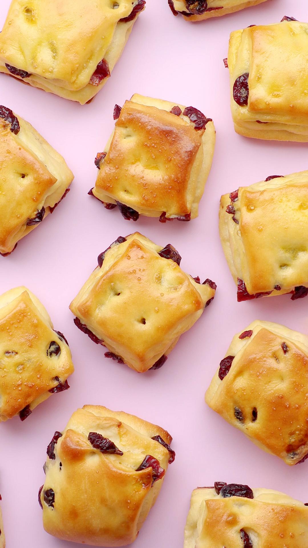 酸奶莓果面包块的做法