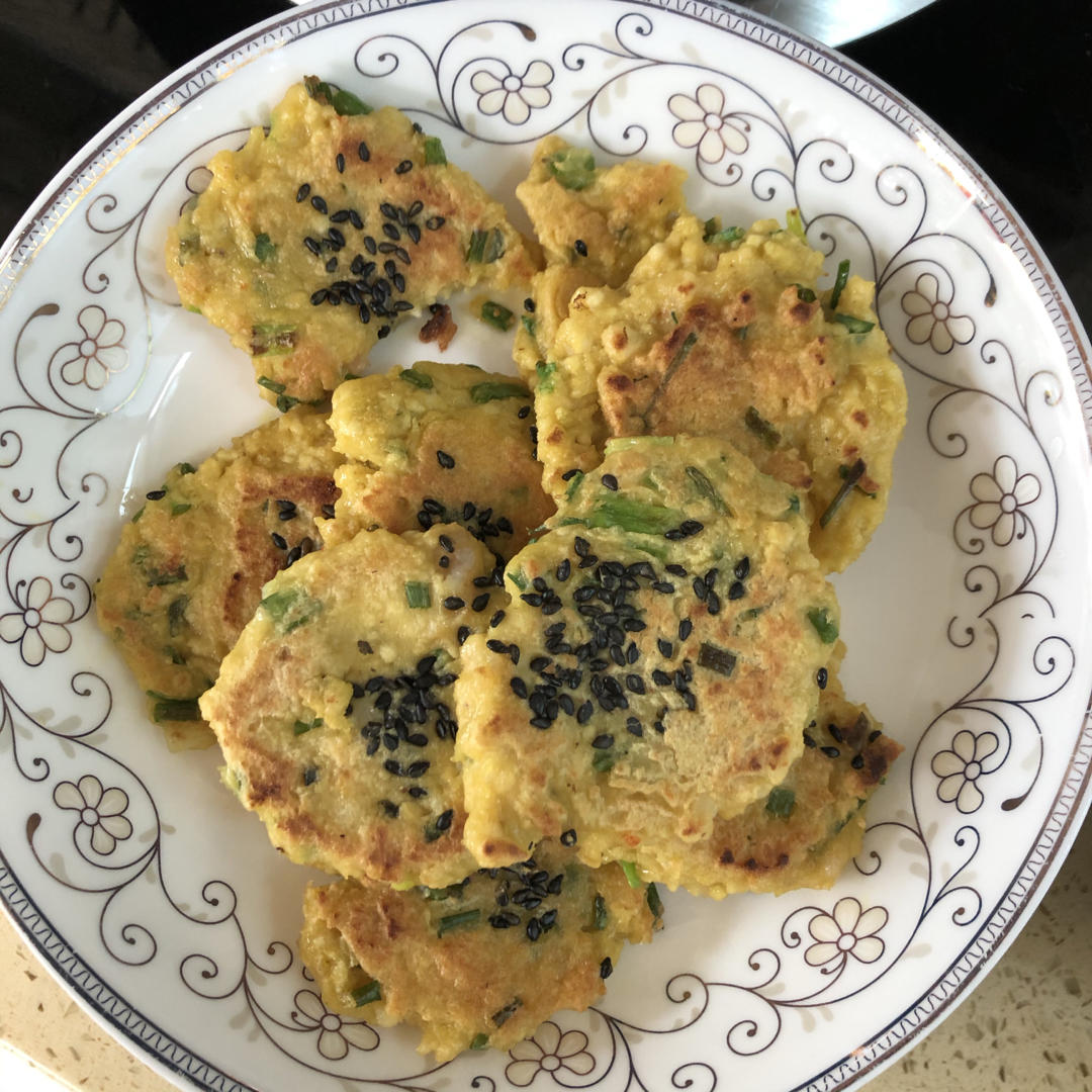 鲜虾豆腐饼【宝宝辅食】