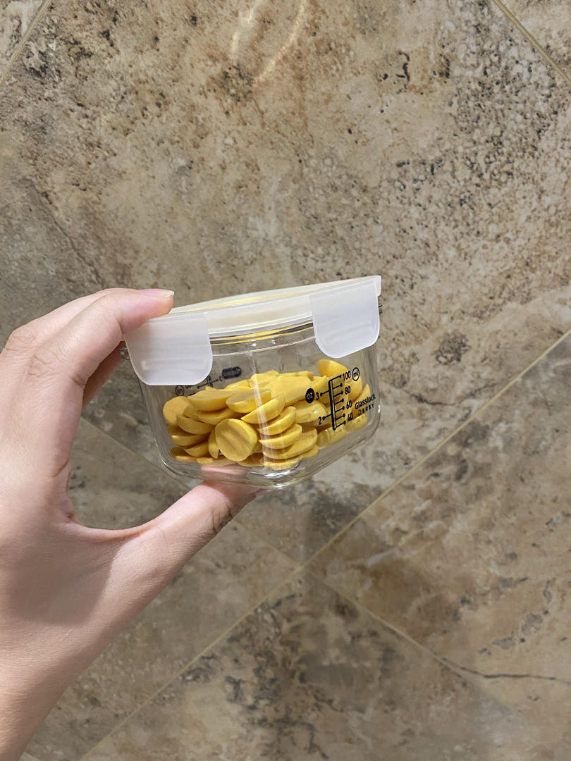 （更新）5月+宝宝辅食                                                 奶香蛋黄溶豆