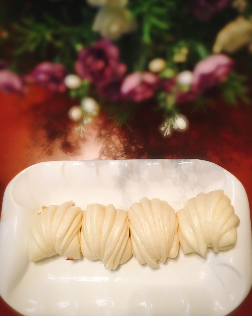 造型漂亮做法超简单的，花卷馒头