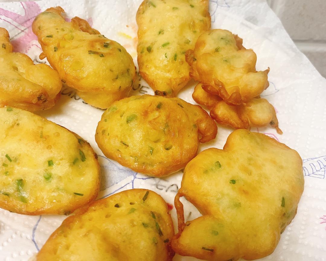 变形的奶香油条