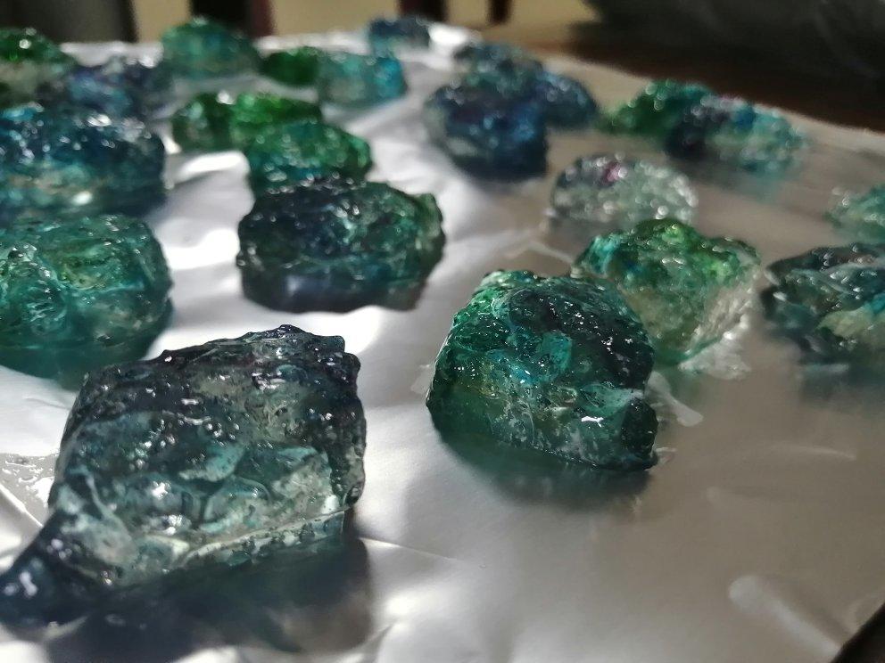 琥珀宝石糖