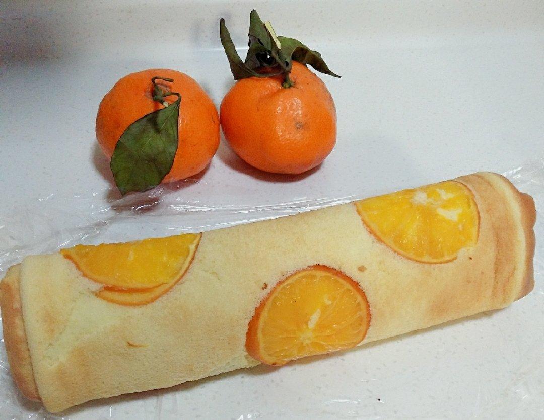 橙香蛋糕卷