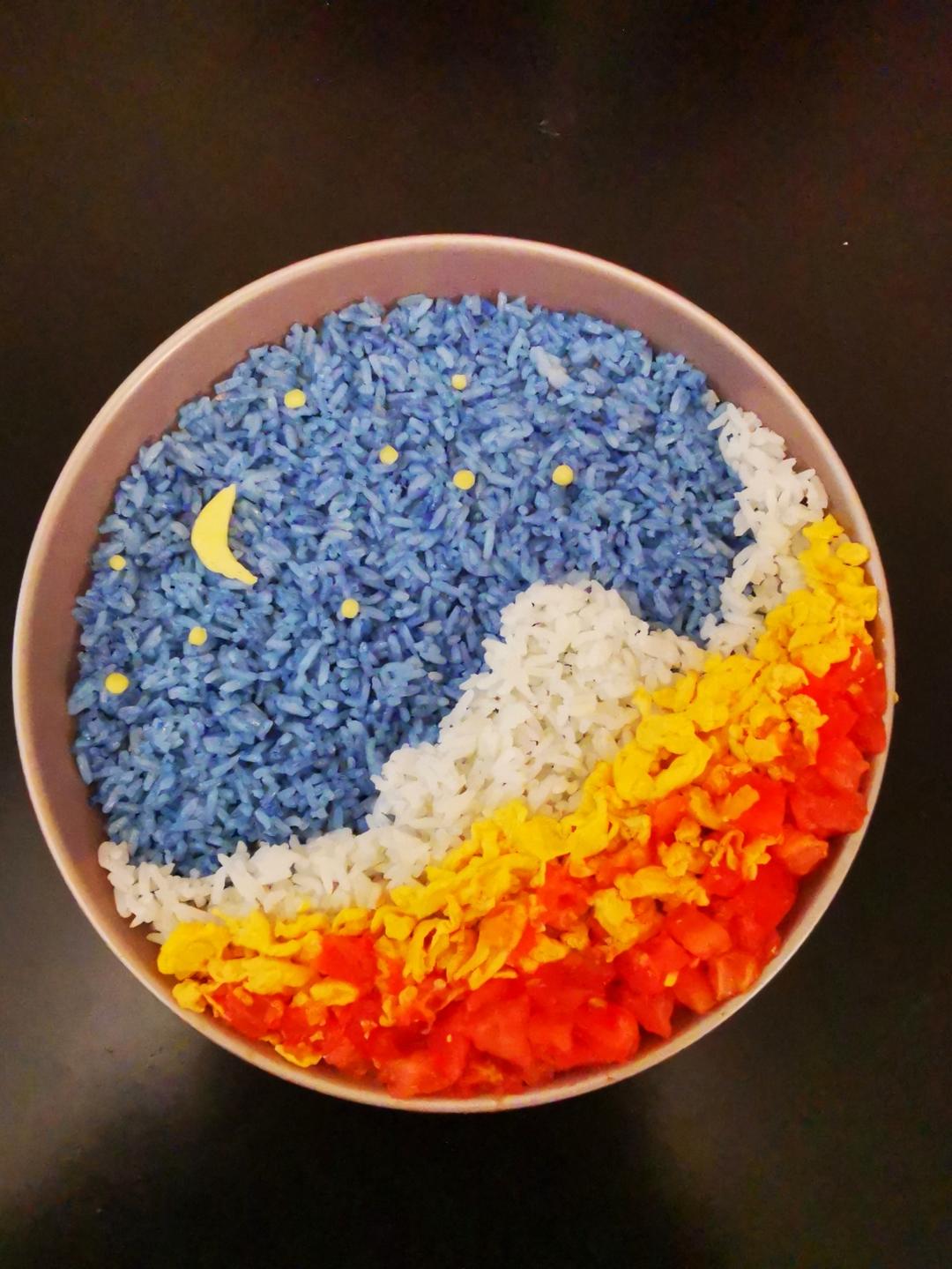 星空🌃番茄鸡蛋盖饭