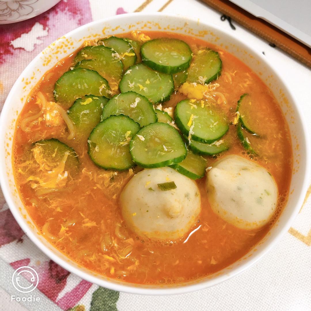 满足食欲的深夜秘密 森系浓香泡面