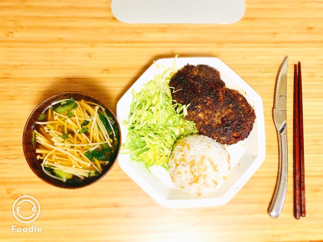 日式出汁汉堡
