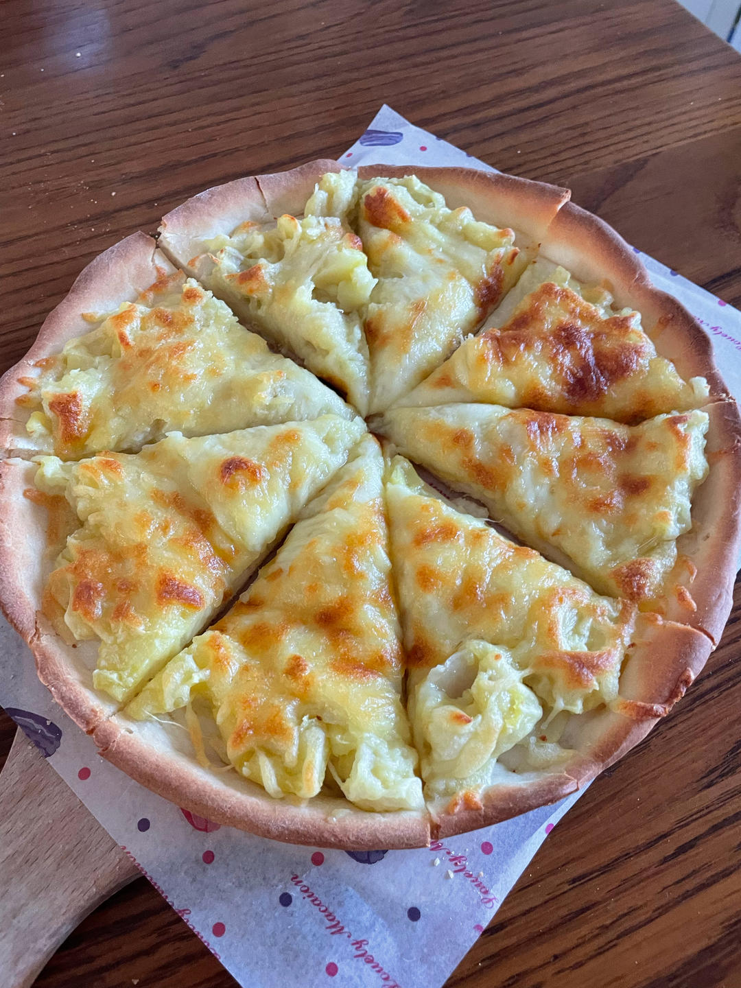 8寸披萨饼皮做法（🉑️厚🉑️薄，🉑️脆🉑️软）4张