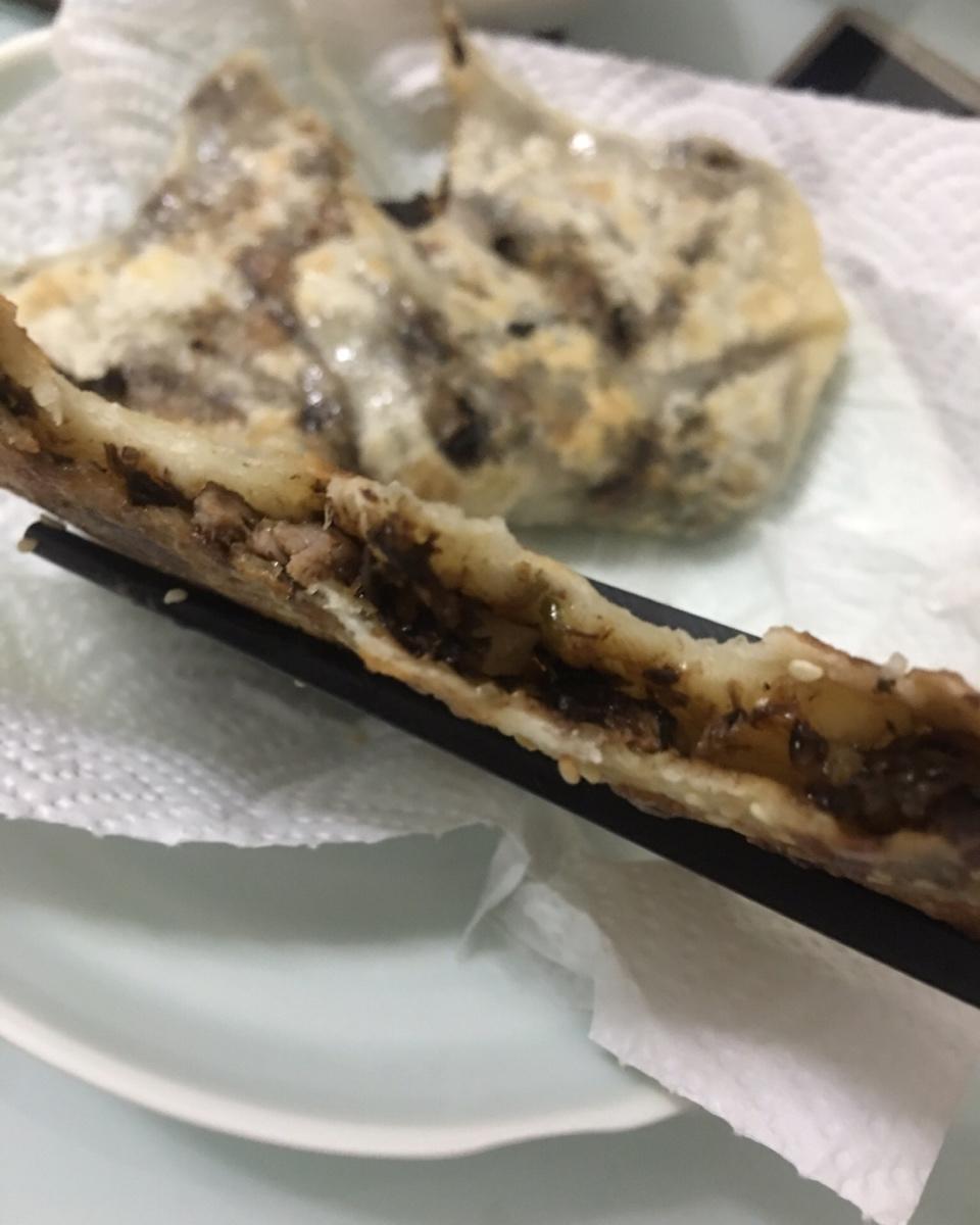 梅干菜猪肉烧饼