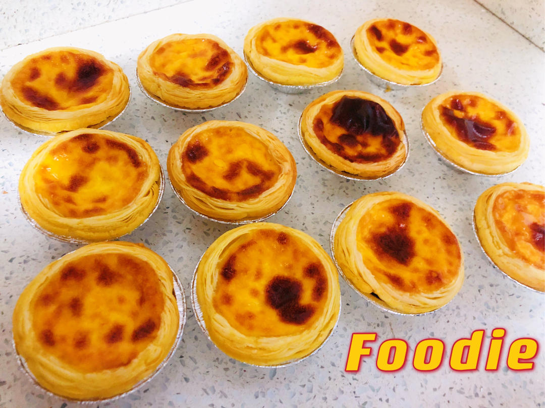 超嫩滑的葡式蛋挞(全蛋版)新手友好『秒杀KFC』
