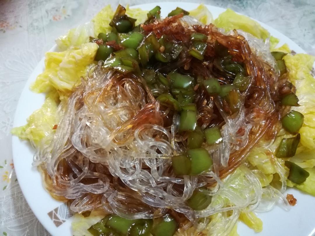 蒜蓉粉丝娃娃菜