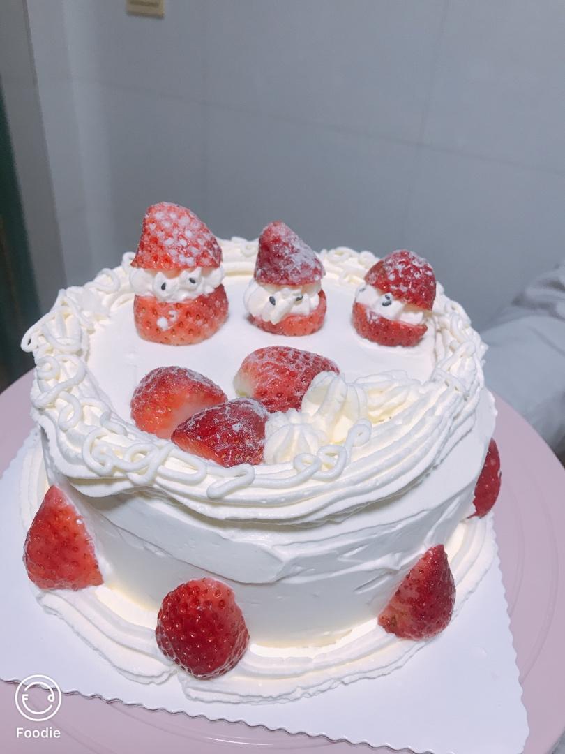 草莓奶油蛋糕--（新手必学）