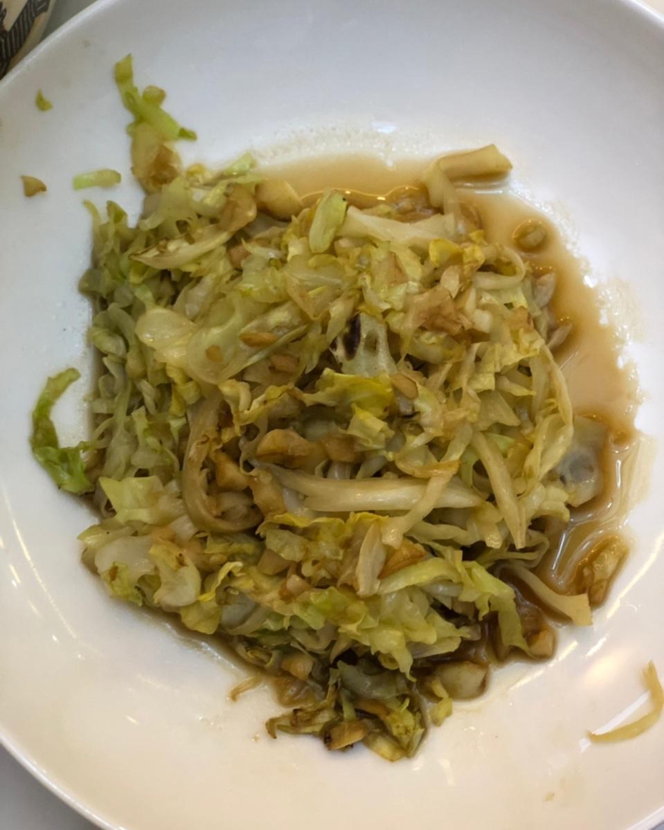 炝锅圆白菜丝