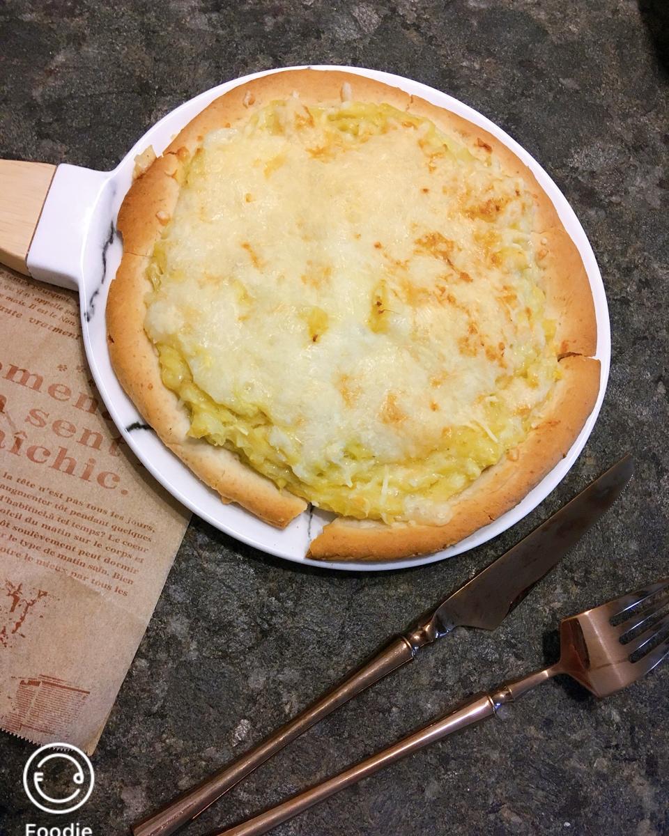 榴莲披萨及饼底制作