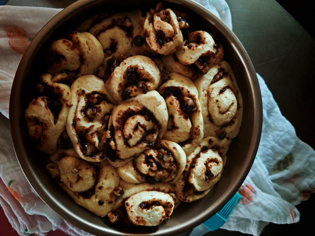 红糖肉桂核桃手撕面包