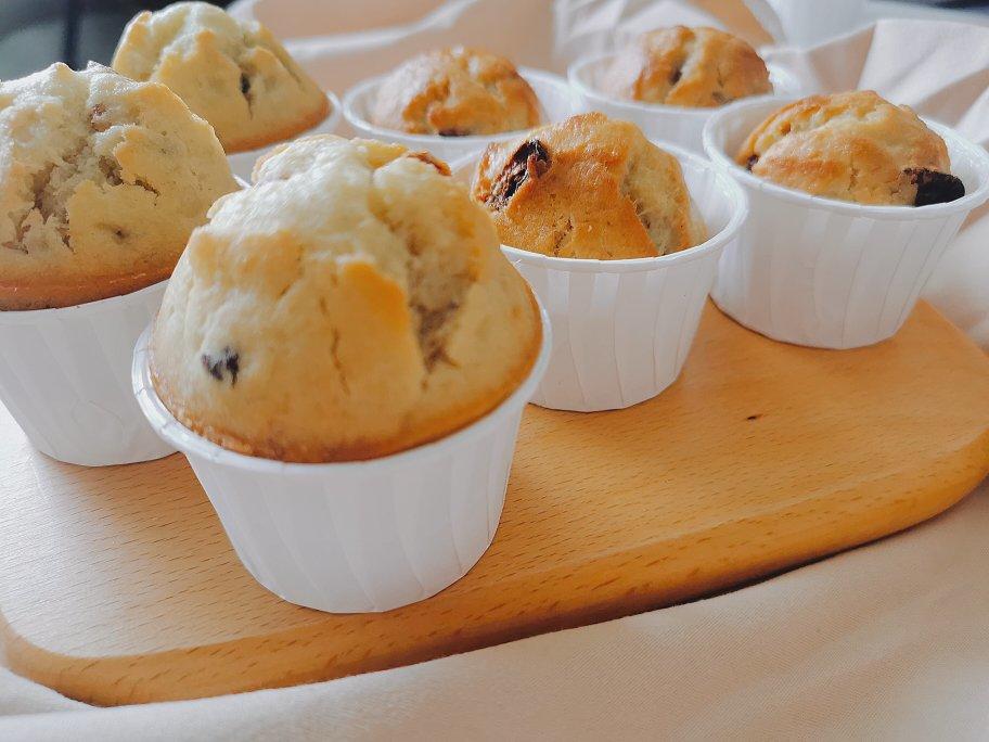 少女心的香蕉蔓越莓玛芬