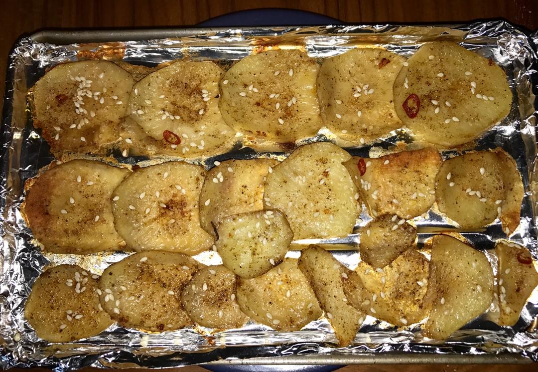烤土豆片