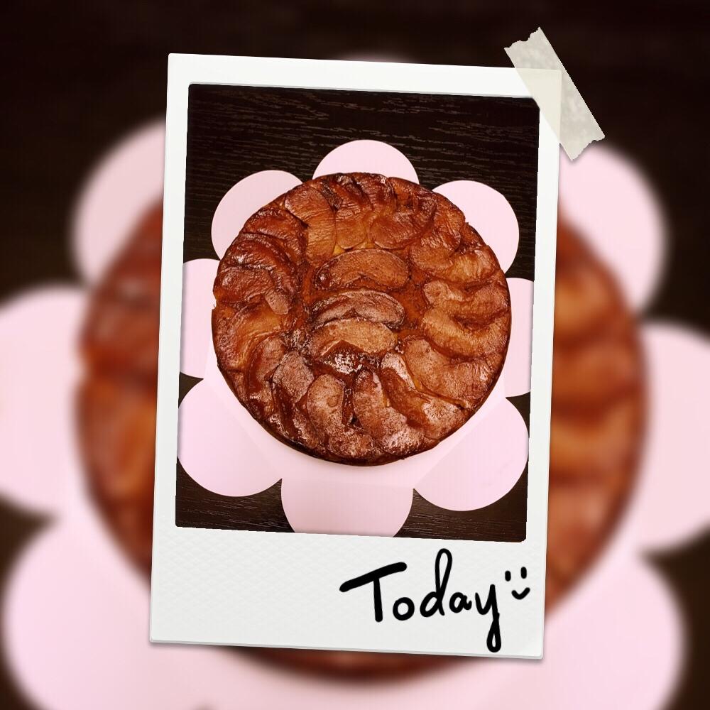 焦糖苹果磅蛋糕