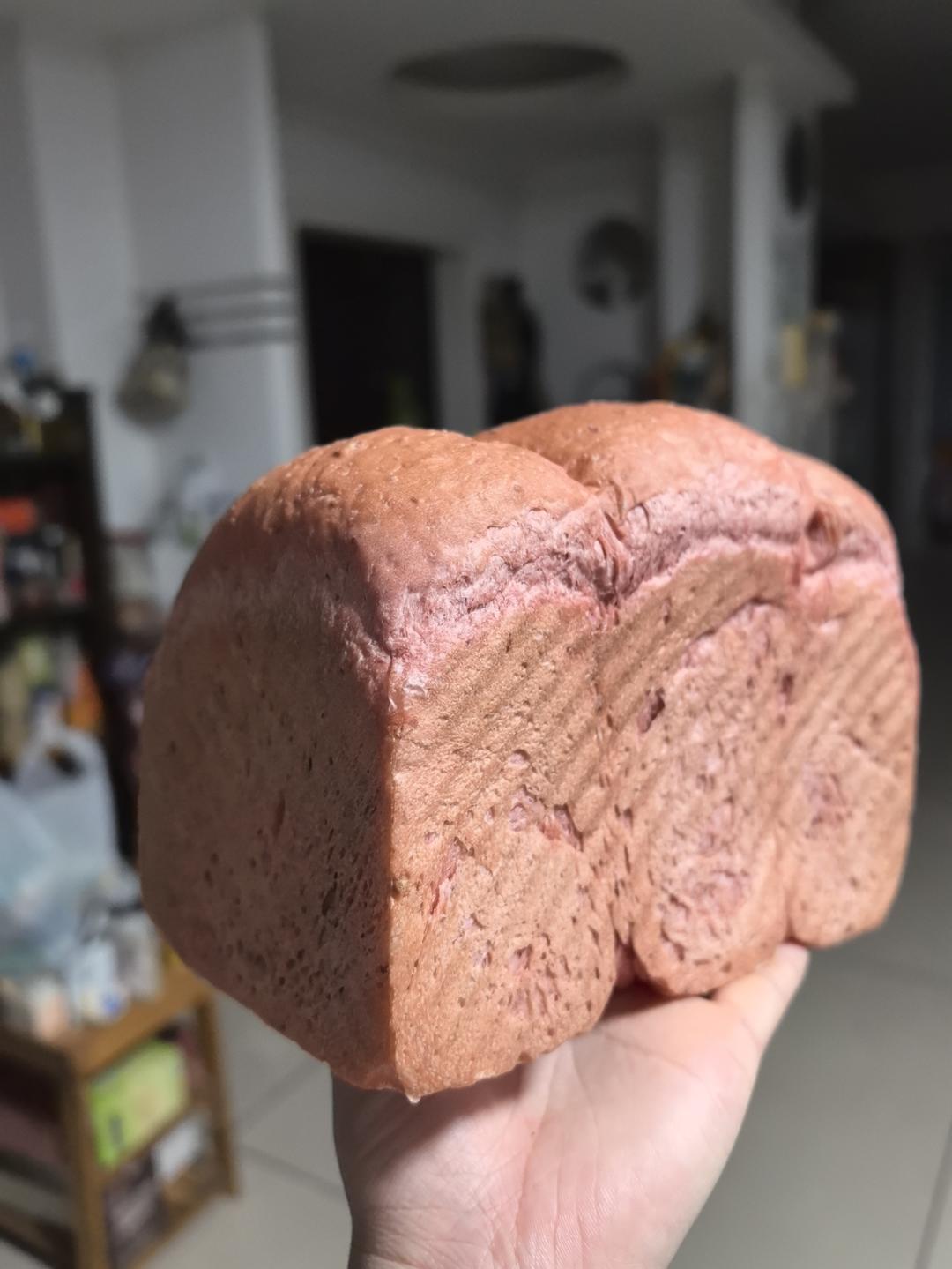 吴克己老师 芳香玫瑰吐司
直接法