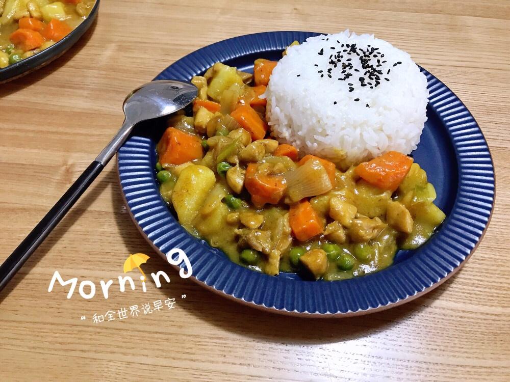 咖喱鸡肉饭