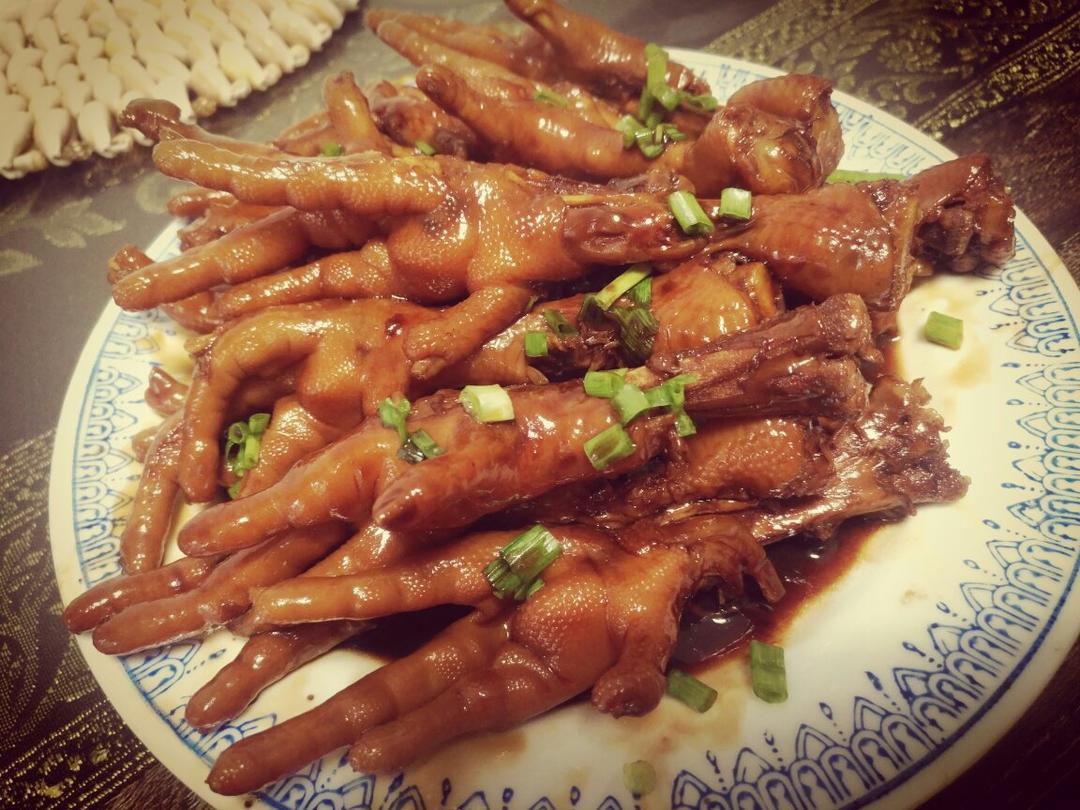 秘制红烧鸡爪