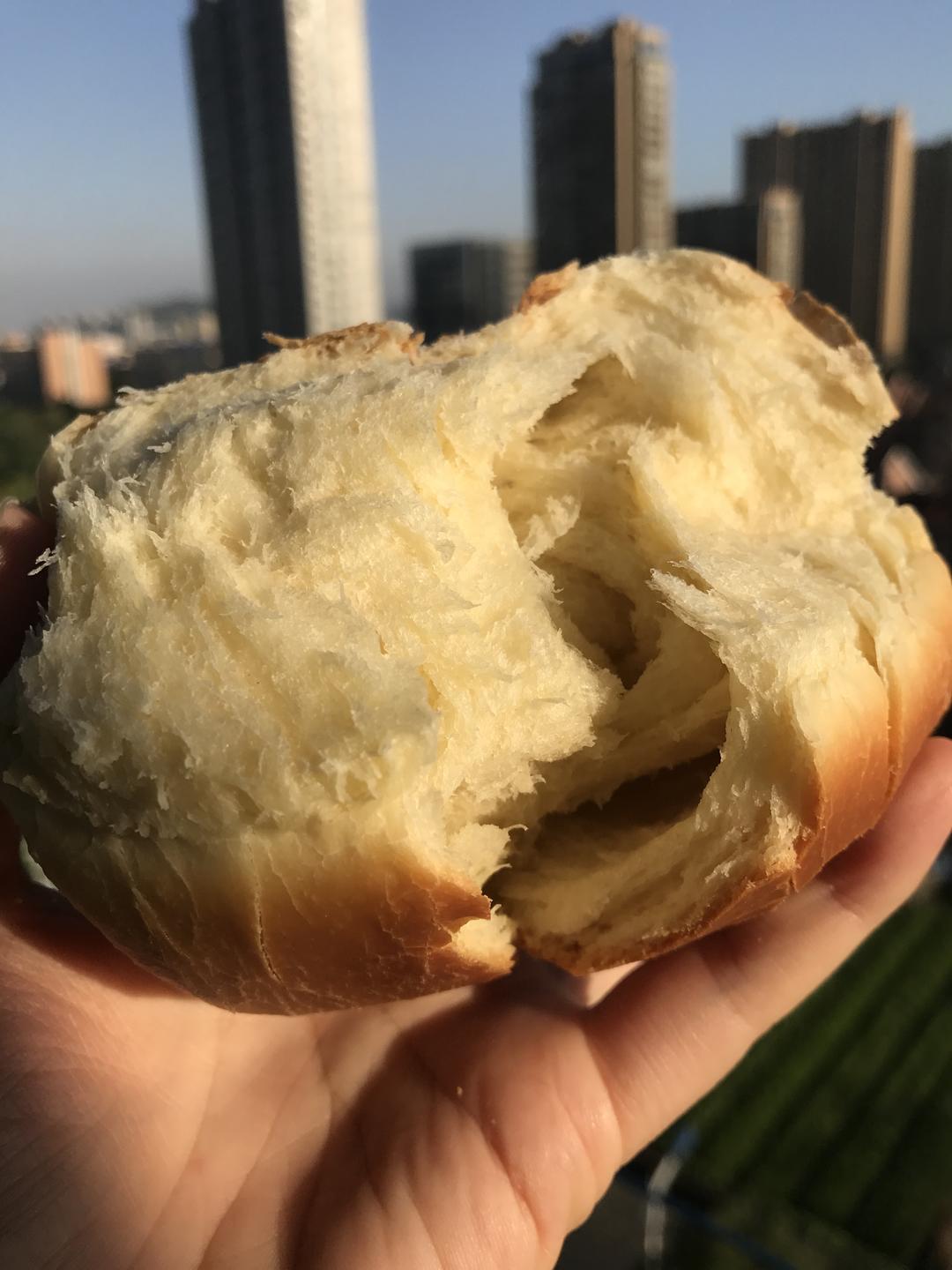 纯奶手撕吐司的做法 步骤1