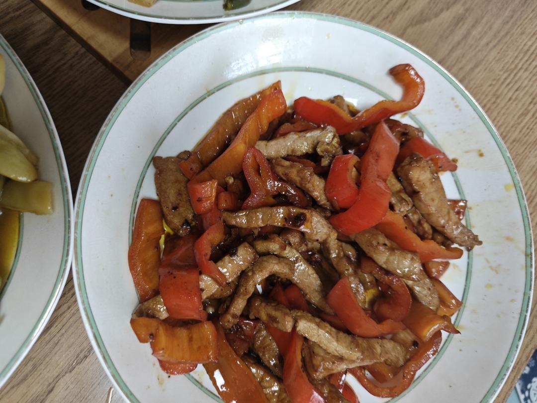 ‼️好吃到舔盘的青椒肉丝盖浇饭