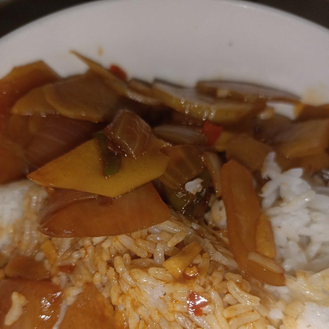 洋葱炒土豆