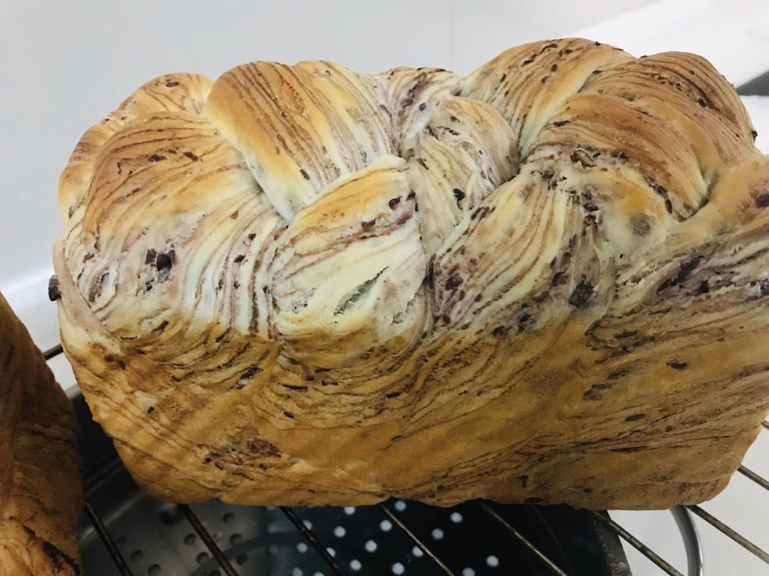 豆沙大理石吐司