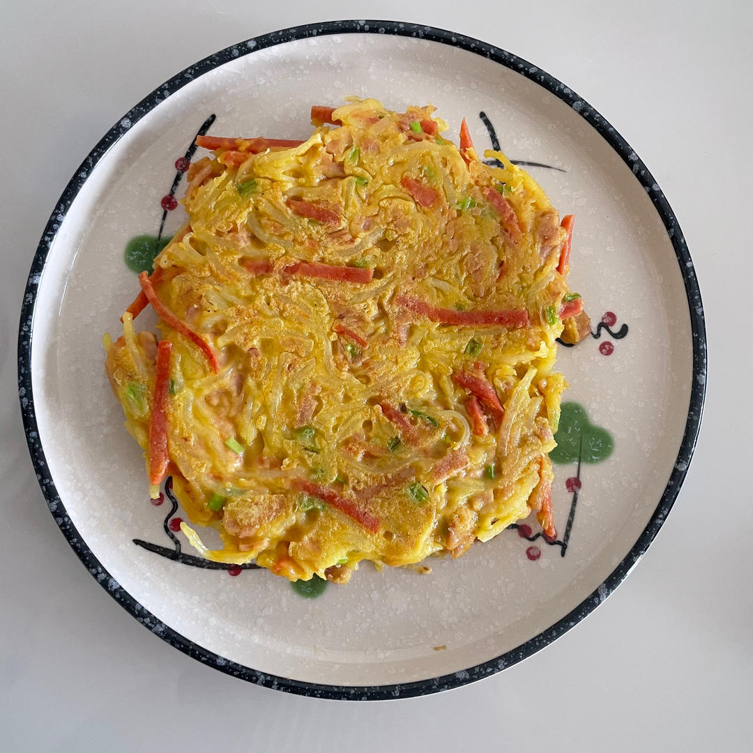 快手好吃的土豆丝饼