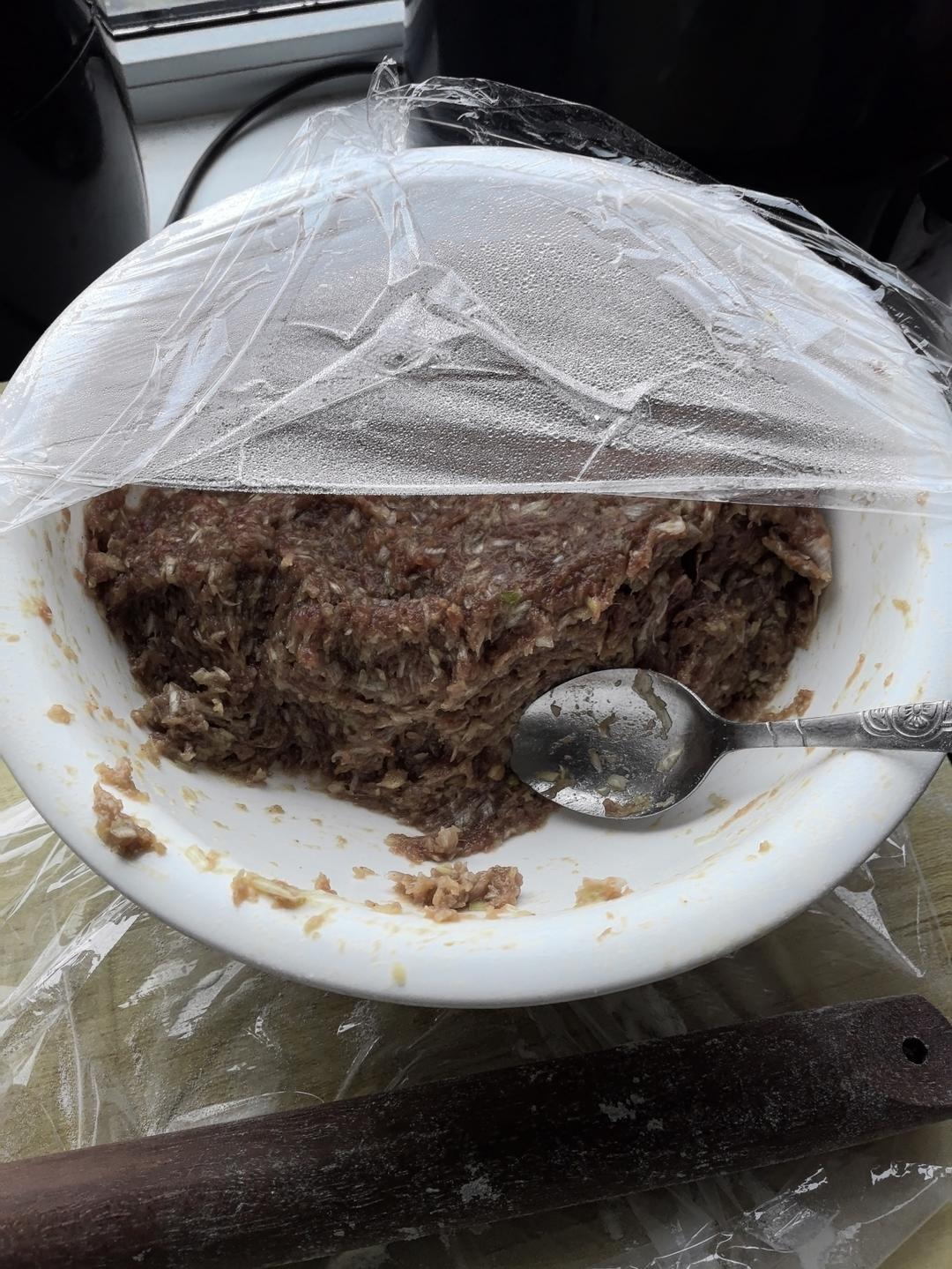 大葱牛肉饺子馅、包子馅