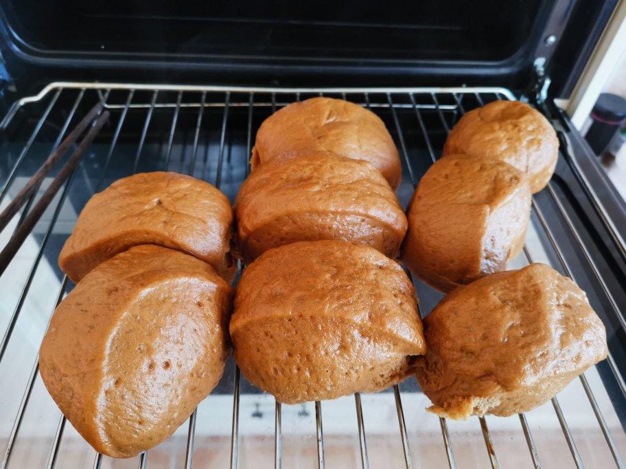 有着面包口感的红糖馒头（一次发酵）