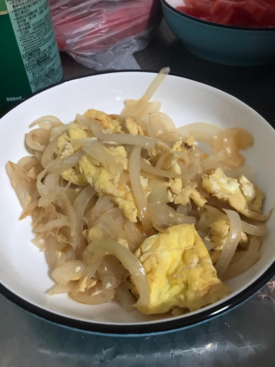 简单又好吃的洋葱炒鸡蛋