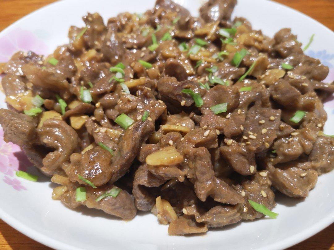 蒜爆羊肉