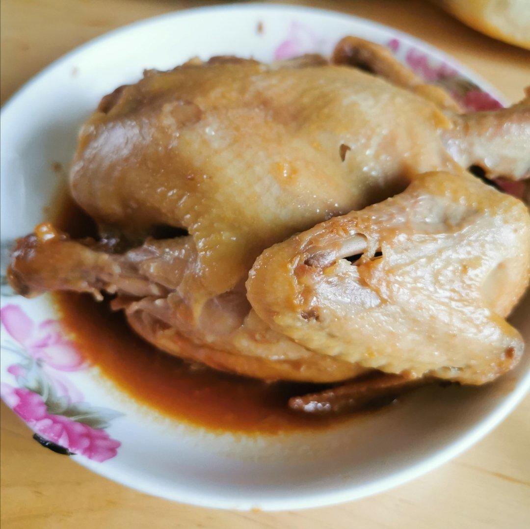 电饭煲盐焗鸡