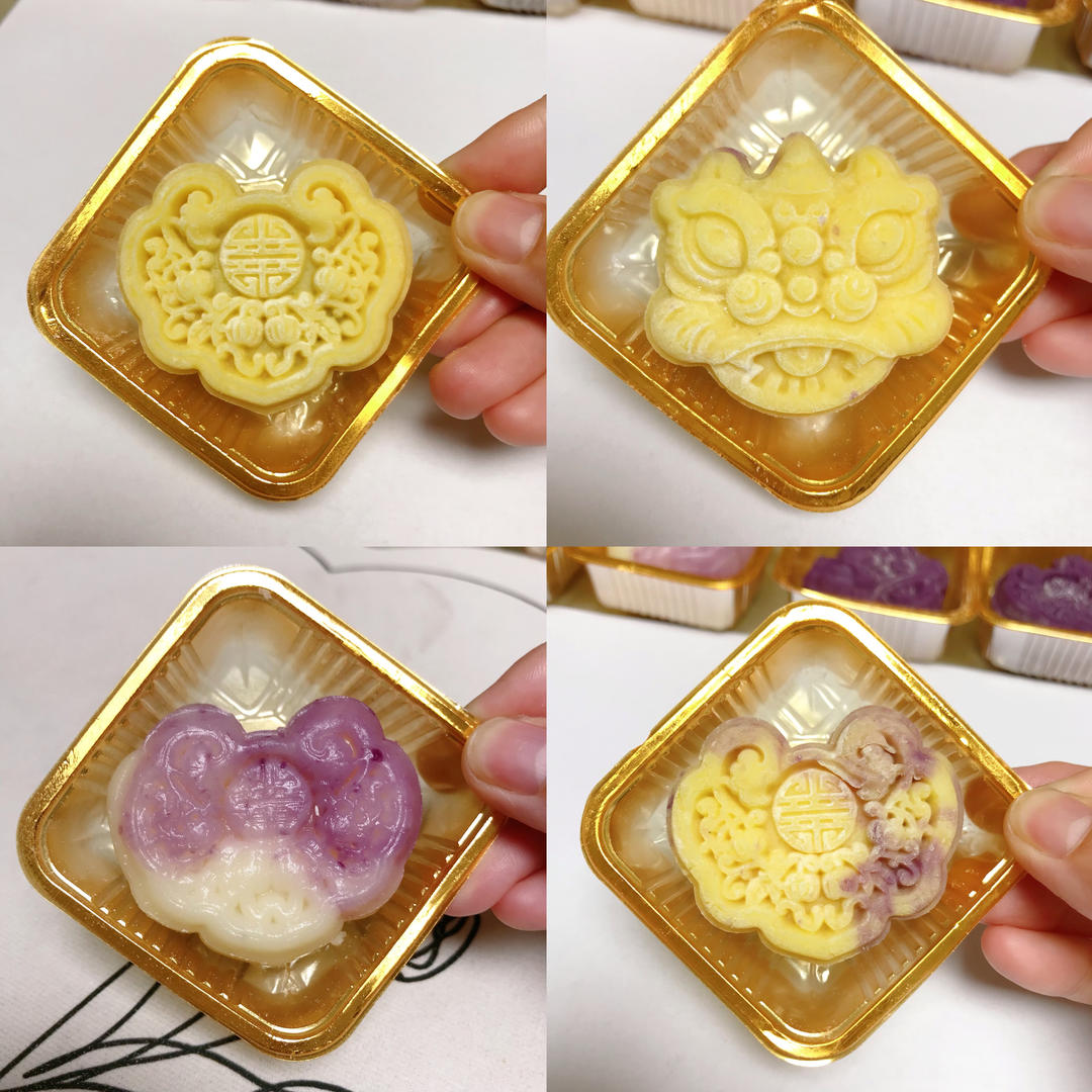 不用烤箱，做法简单，好吃不上火的冰皮月饼和绿豆糕