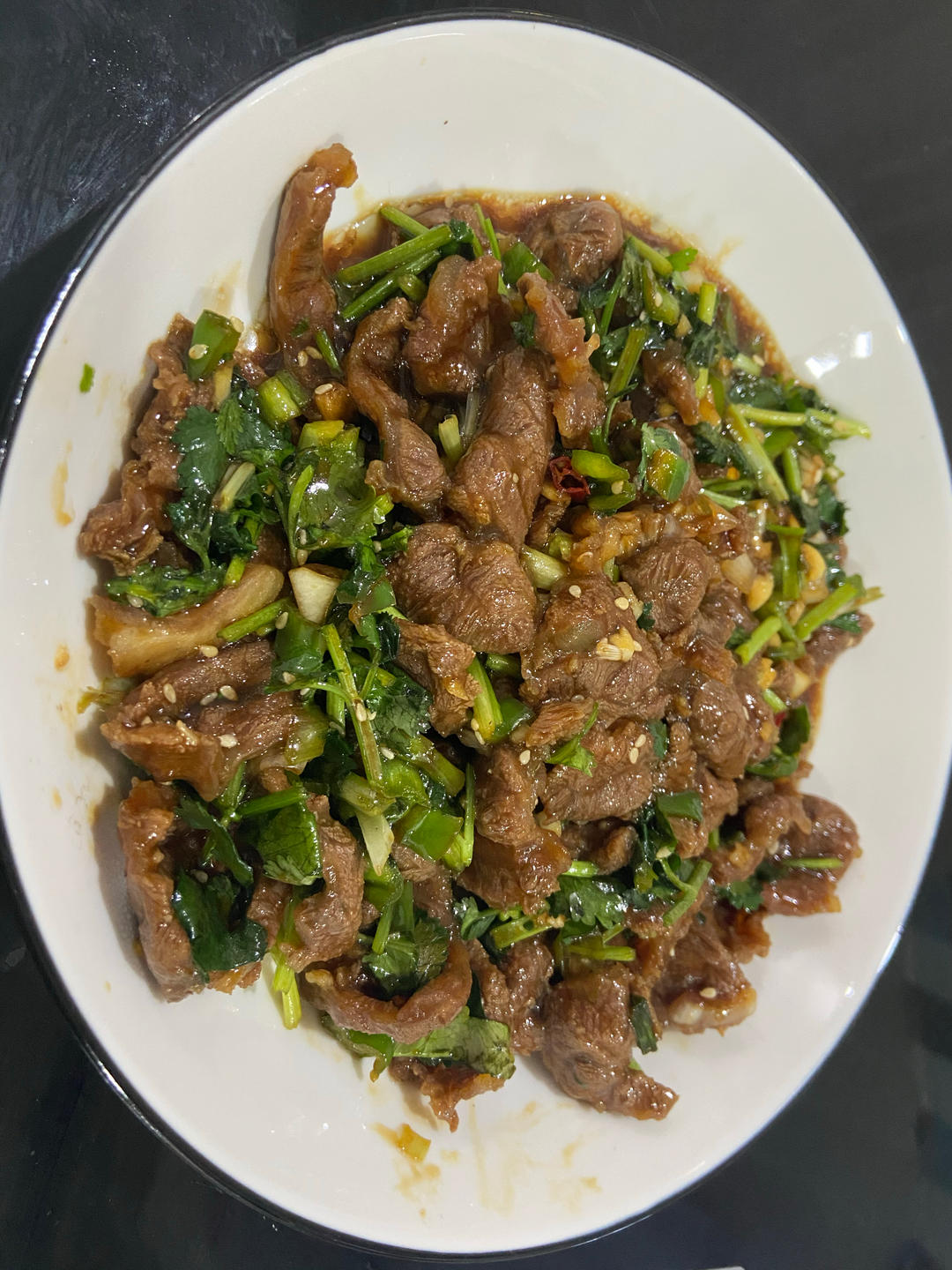 超级快手香菜拌牛肉