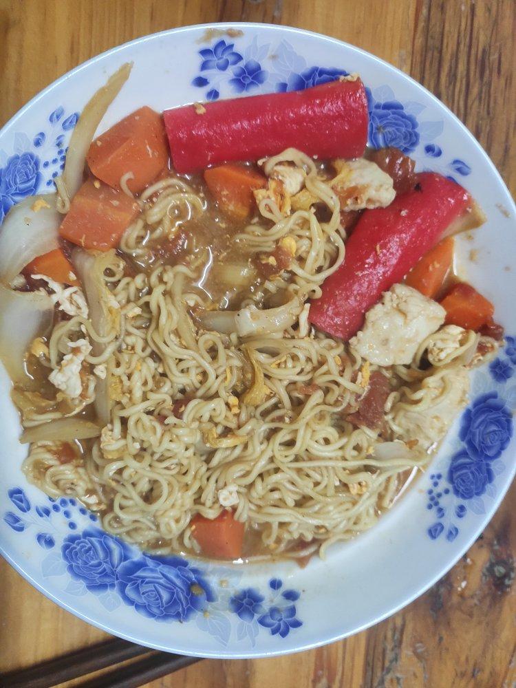 超级好吃的西红柿汤面