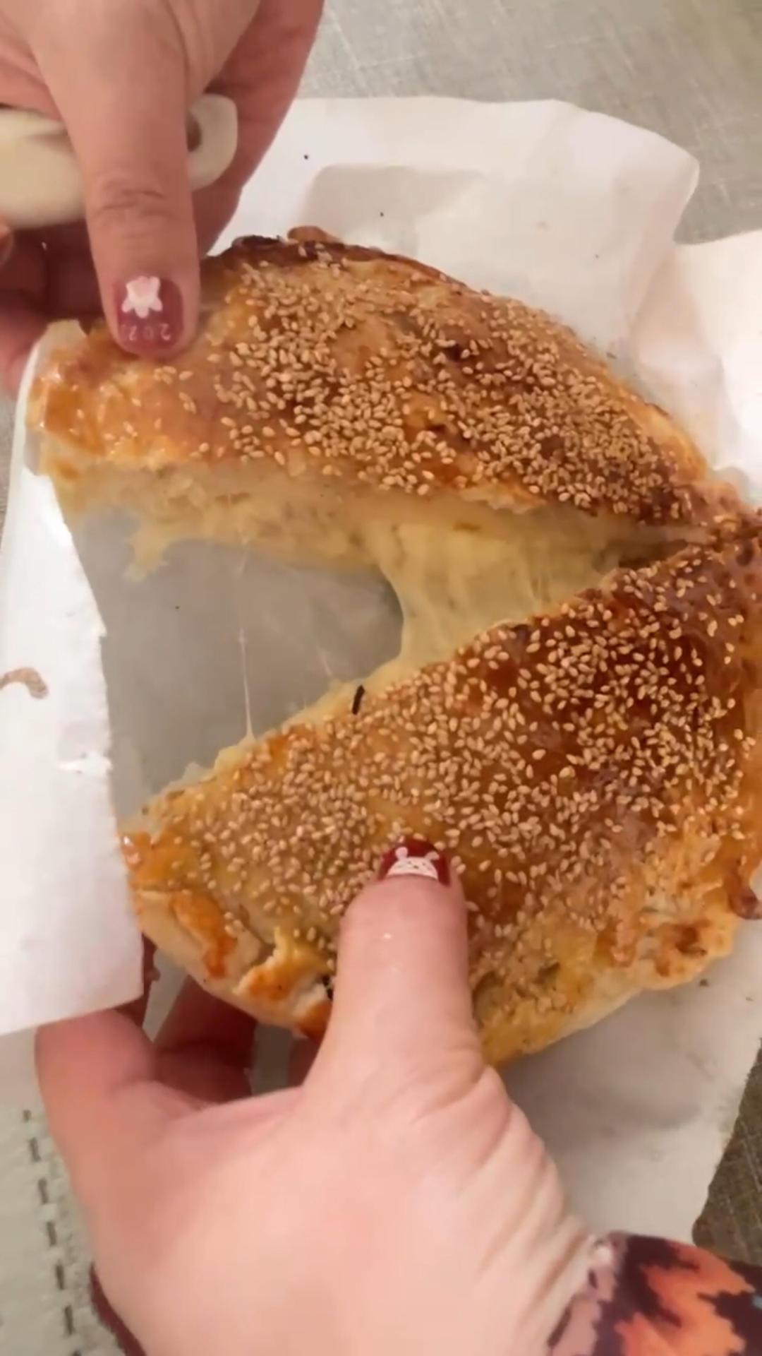 ✅懒人早餐‼️有手就会做的爆浆芝士香蕉饼‼️